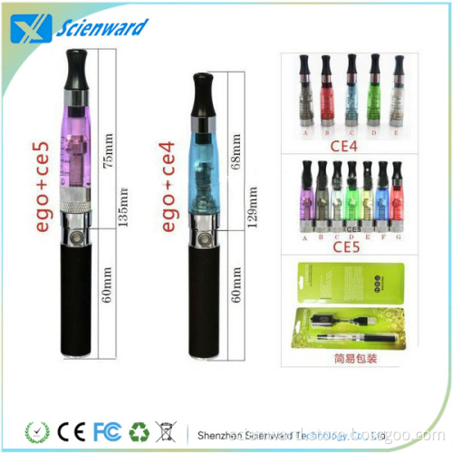 Best Salling EGO Electronic Cigarette with CE4 Vaporizer and EGO Battery